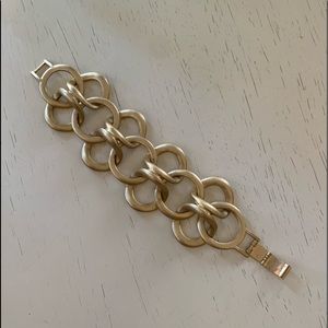 Stella & Dot Gold Loop Bracelet